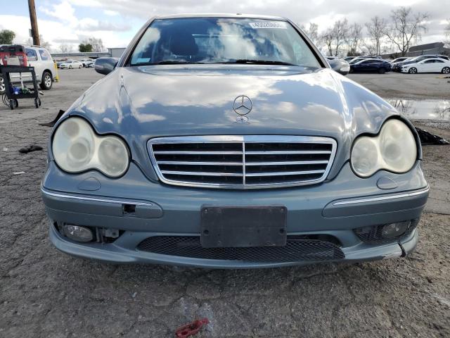 WDBRF52H36A841737 - 2006 MERCEDES-BENZ C 230 TEAL photo 5