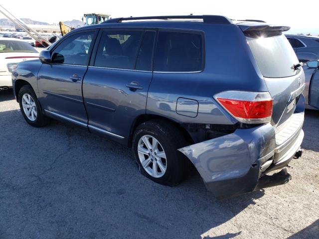 5TDZK3EHXDS135507 - 2013 TOYOTA HIGHLANDER BASE Көк фото 2