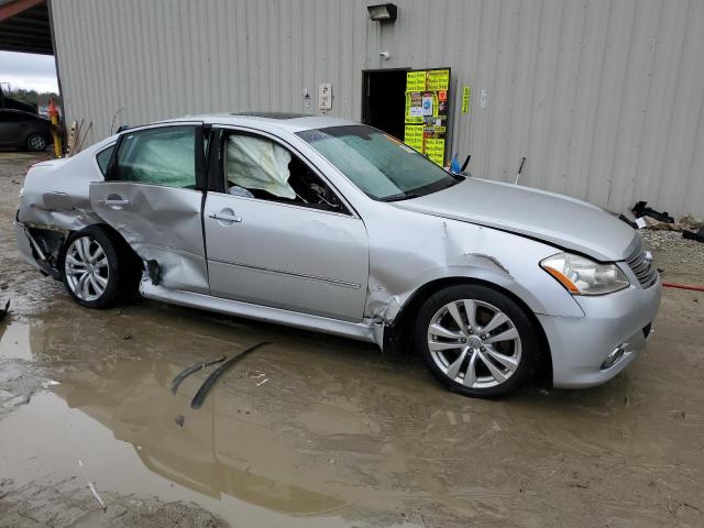 JNKAY01F38M653148 - 2008 INFINITI M35 BASE SILVER photo 4