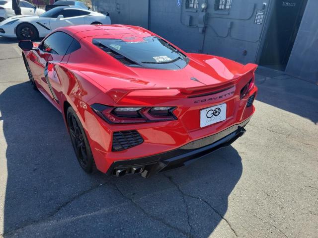 1G1YA2D41M5121677 - 2021 CHEVROLET CORVETTE STINGRAY 1LT RED photo 3