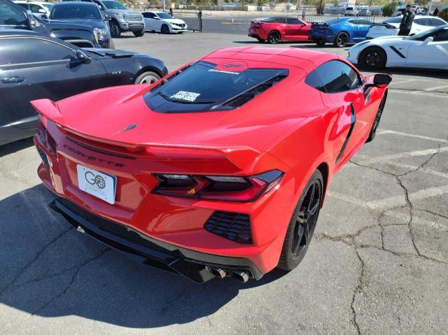 1G1YA2D41M5121677 - 2021 CHEVROLET CORVETTE STINGRAY 1LT RED photo 4