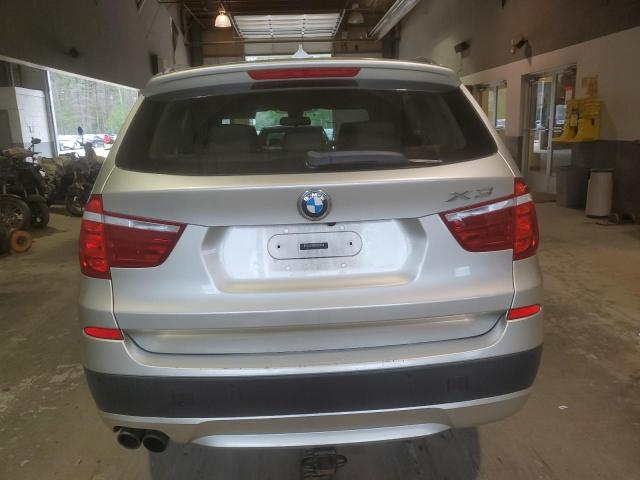 5UXWX7C51EL984513 - 2014 BMW X3 XDRIVE35I SILVER photo 6