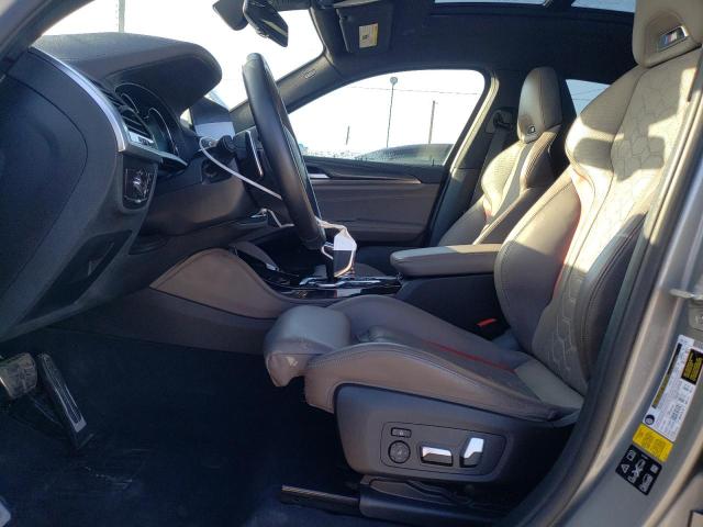 5YMUJ0C02L9C47802 - 2020 BMW X4 M COMPETITION SILVER photo 7
