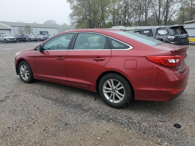 5NPE24AFXGH362182 - 2016 HYUNDAI SONATA SE RED photo 2