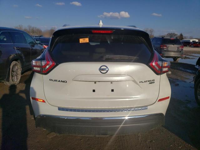 5N1AZ2MHXJN158013 - 2018 NISSAN MURANO S WHITE photo 6