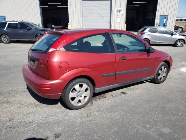 3FAFP313X2R239841 - 2002 FORD FOCUS ZX3 MAROON photo 3