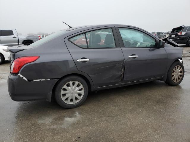 3N1CN7AP7FL864576 - 2015 NISSAN VERSA S GRAY photo 3