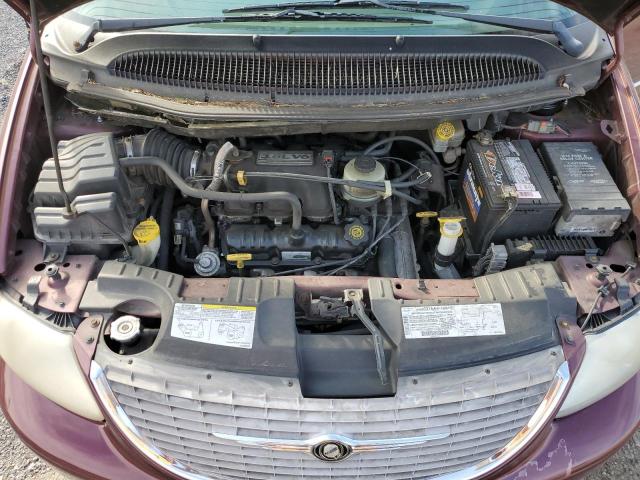 2C8GP54L12R550584 - 2002 CHRYSLER TOWN & COU LXI BURGUNDY photo 12