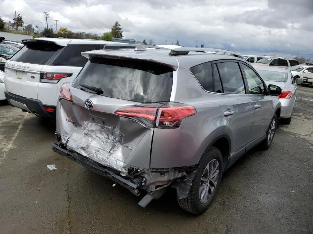 JTMRJREV3JD235743 - 2018 TOYOTA RAV4 HV LE SILVER photo 3