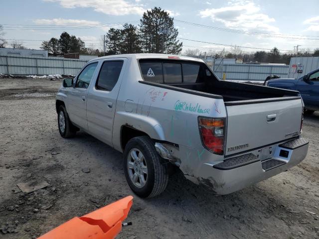 2HJYK16406H539747 - 2006 HONDA RIDGELINE RTS SILVER photo 2