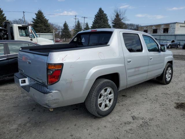 2HJYK16406H539747 - 2006 HONDA RIDGELINE RTS SILVER photo 3