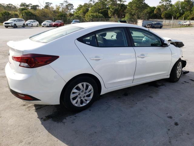 5NPD74LF4KH457209 - 2019 HYUNDAI ELANTRA SE WHITE photo 3