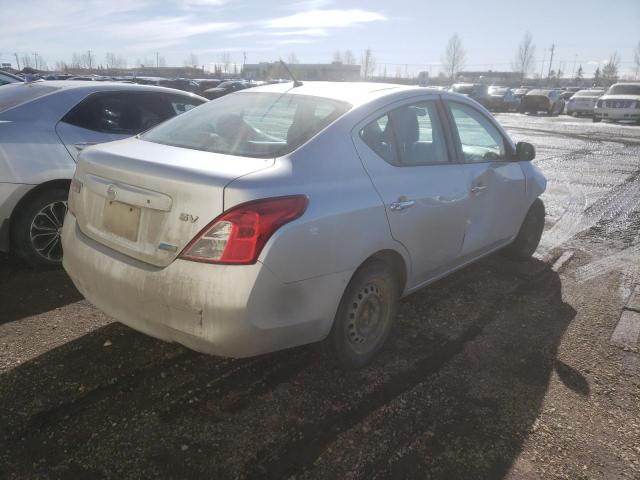 3N1CN7AP9CL894738 - 2012 NISSAN VERSA S SILVER photo 3