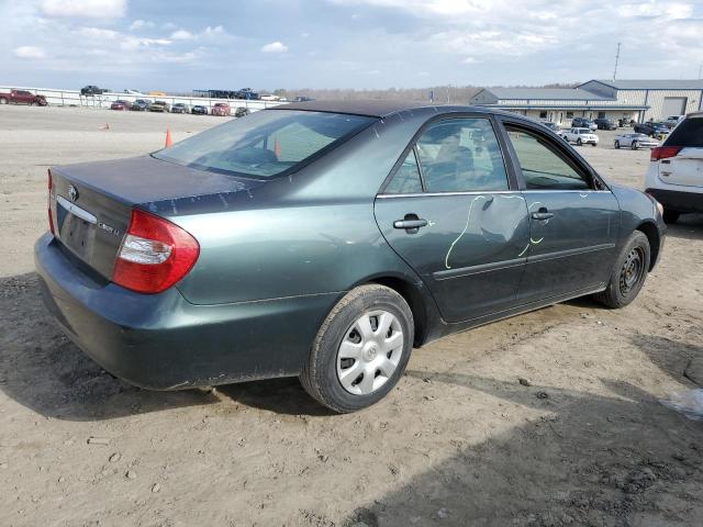 4T1BE32K02U553085 - 2002 TOYOTA CAMRY LE GREEN photo 3