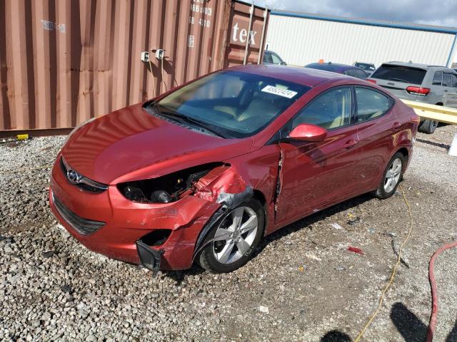 5NPDH4AE1DH349527 - 2013 HYUNDAI ELANTRA GLS BURGUNDY photo 1