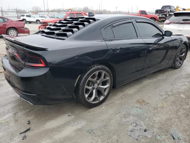 2C3CDXHG5GH166505 - 2016 DODGE CHARGER SXT BLACK photo 3