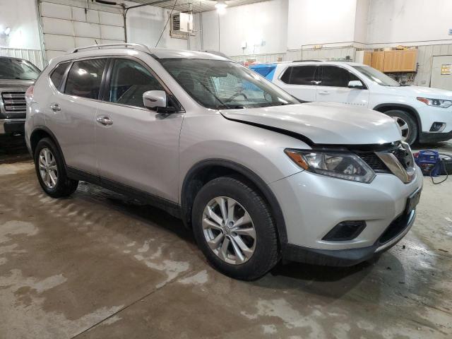 KNMAT2MV0GP693506 - 2016 NISSAN ROGUE S SILVER photo 4