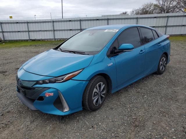 JTDKARFP7H3032274 - 2017 TOYOTA PRIUS PRIM BLUE photo 1