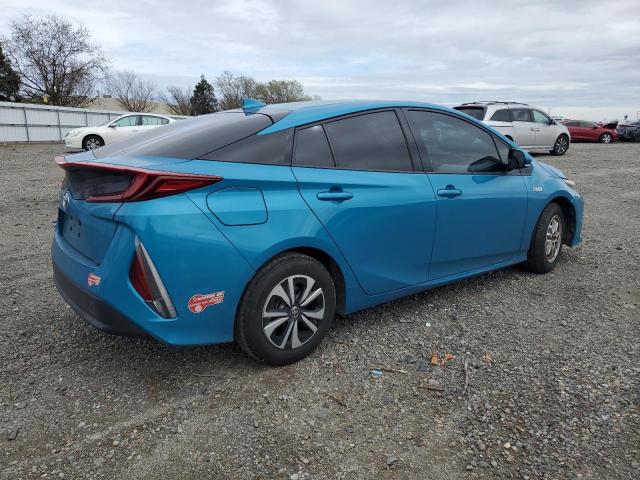 JTDKARFP7H3032274 - 2017 TOYOTA PRIUS PRIM BLUE photo 3