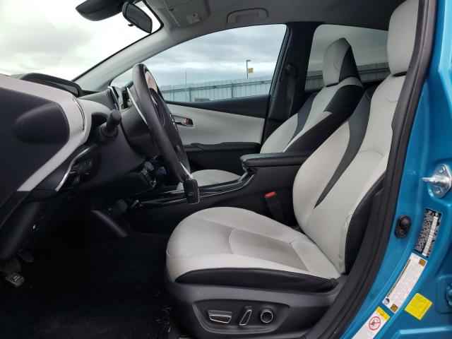 JTDKARFP7H3032274 - 2017 TOYOTA PRIUS PRIM BLUE photo 7