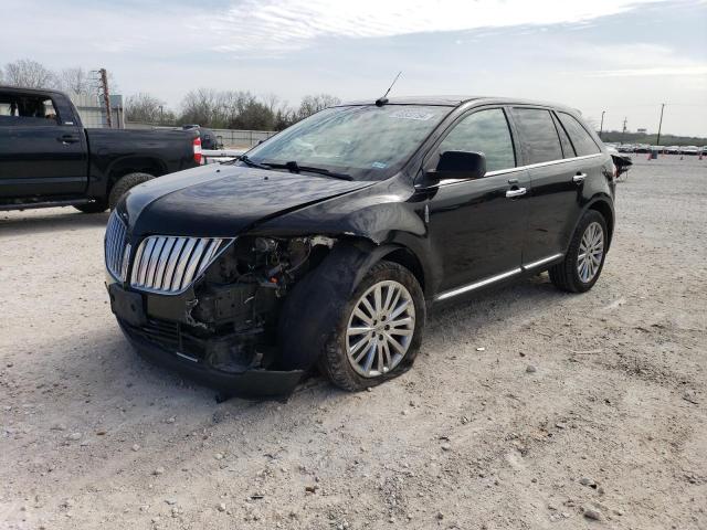 2LMDJ6JK0BBJ02840 - 2011 LINCOLN MKX BLACK photo 1