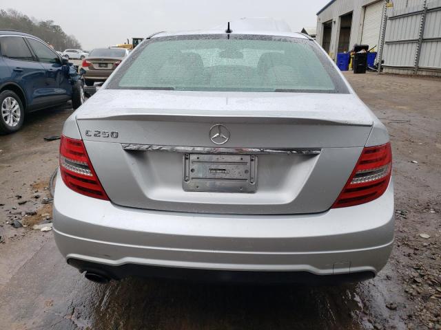 WDDGF4HB9DR293222 - 2013 MERCEDES-BENZ C 250 SILVER photo 6