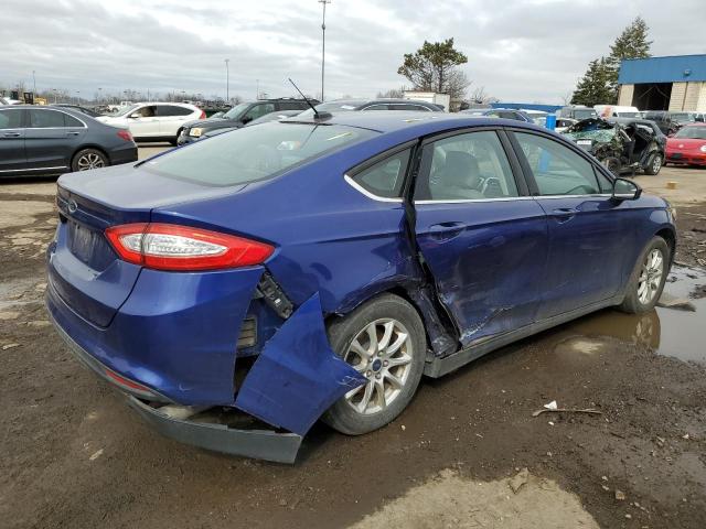 1FA6P0G7XF5123377 - 2015 FORD FUSION S WHITE photo 3