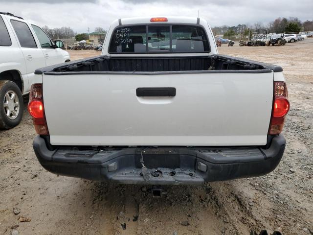 5TETX22N97Z426745 - 2007 TOYOTA TACOMA ACCESS CAB WHITE photo 6