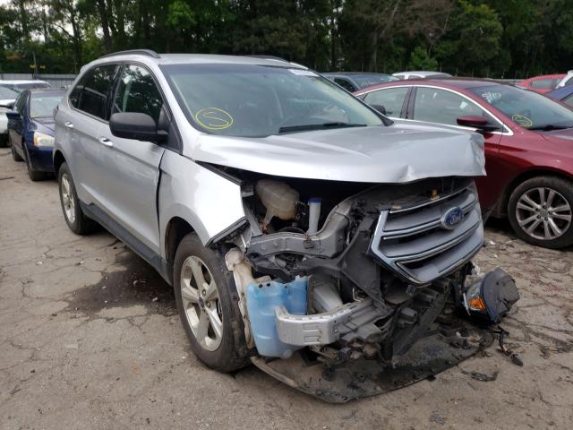 2FMPK3G9XJBB02738 - 2018 FORD EDGE SE SILVER photo 1