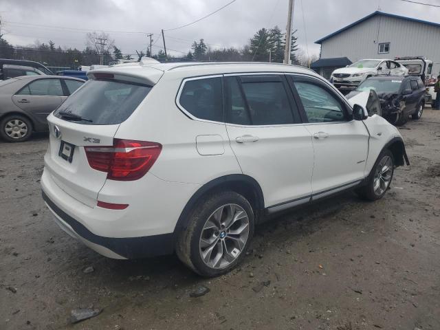 5UXWX7C36H0U43400 - 2017 BMW X3 XDRIVE35I WHITE photo 3