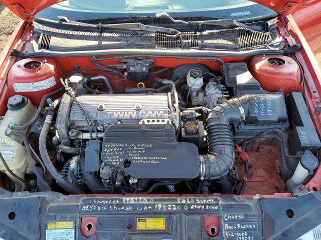 1G1JF12T7V7340382 - 1997 CHEVROLET CAVALIER Z24 RED photo 11