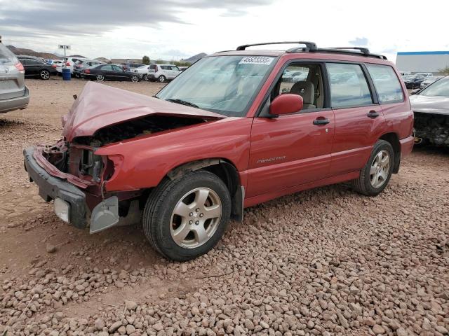 JF1SF65682H748643 - 2002 SUBARU FORESTER S RED photo 1
