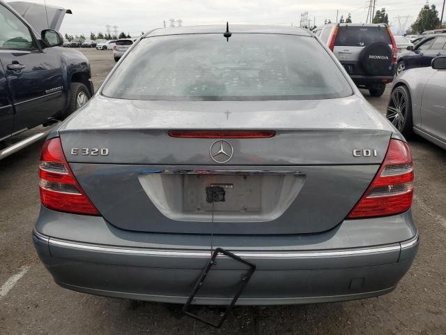 WDBUF26J05A614817 - 2005 MERCEDES-BENZ E 320 CDI BLUE photo 6