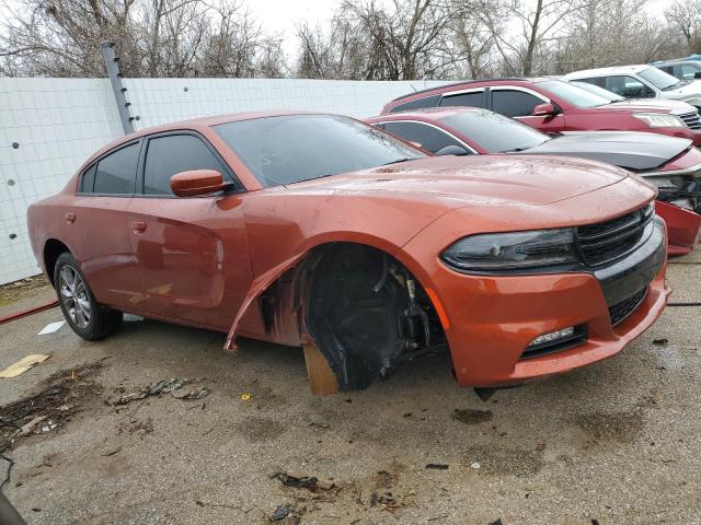 2C3CDXJG8NH245027 - 2022 DODGE CHARGER SXT ORANGE photo 4