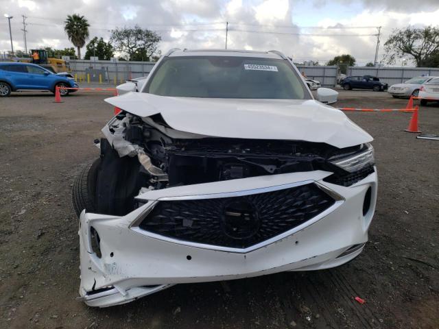 5J8YE1H81PL005237 - 2023 ACURA MDX ADVANCE WHITE photo 5