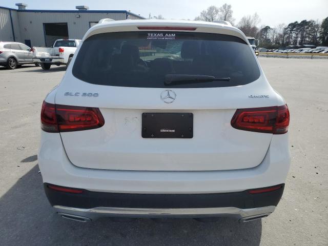 W1N0G8EB1LF773266 - 2020 MERCEDES-BENZ GLC 300 4MATIC WHITE photo 6