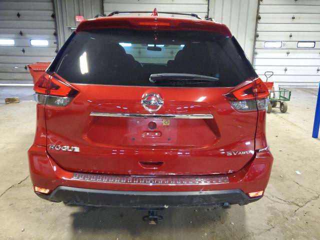 5N1AT2MV3HC801704 - 2017 NISSAN ROGUE SV RED photo 6