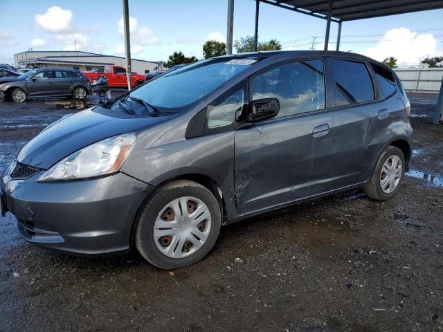 JHMGE8H37BS004615 - 2011 HONDA FIT GRAY photo 1