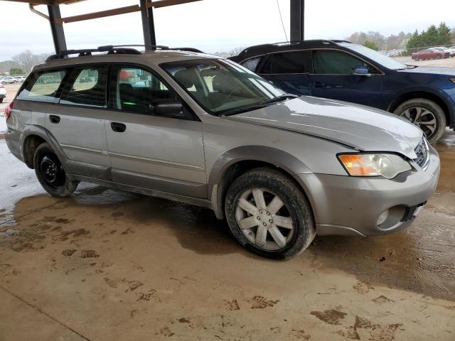 4S4BP61C767315776 - 2006 SUBARU LEGACY OUTBACK 2.5I SILVER photo 4