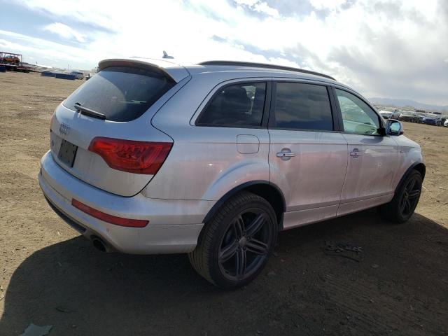 WA1DGAFE7DD015111 - 2013 AUDI Q7 PRESTIGE SILVER photo 3