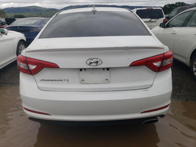 5NPE24AFXHH490259 - 2017 HYUNDAI SONATA SE WHITE photo 6