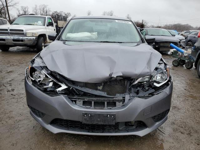 3N1AB7AP3JL643758 - 2018 NISSAN SENTRA S GRAY photo 5