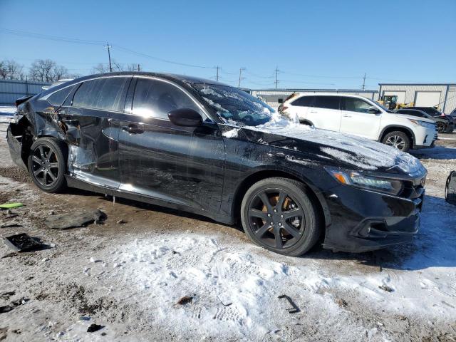 1HGCV1F38NA106009 - 2022 HONDA ACCORD SPORT Қара фото 4
