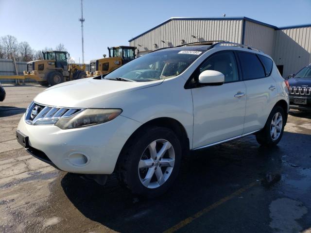 JN8AZ1MW5AW137971 - 2010 NISSAN MURANO S WHITE photo 1