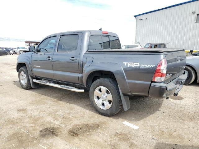 3TMJU4GNXFM191322 - 2015 TOYOTA TACOMA DOUBLE CAB PRERUNNER GRAY photo 2