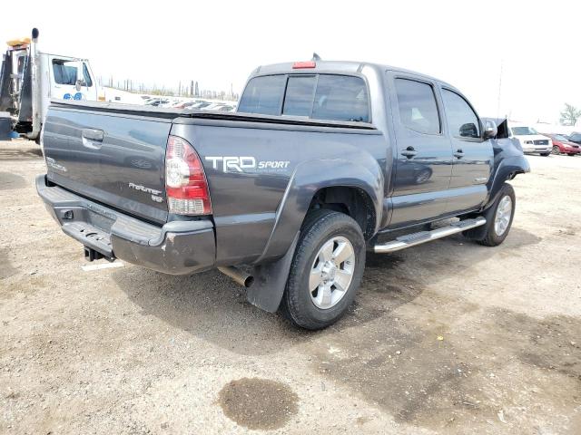 3TMJU4GNXFM191322 - 2015 TOYOTA TACOMA DOUBLE CAB PRERUNNER GRAY photo 3