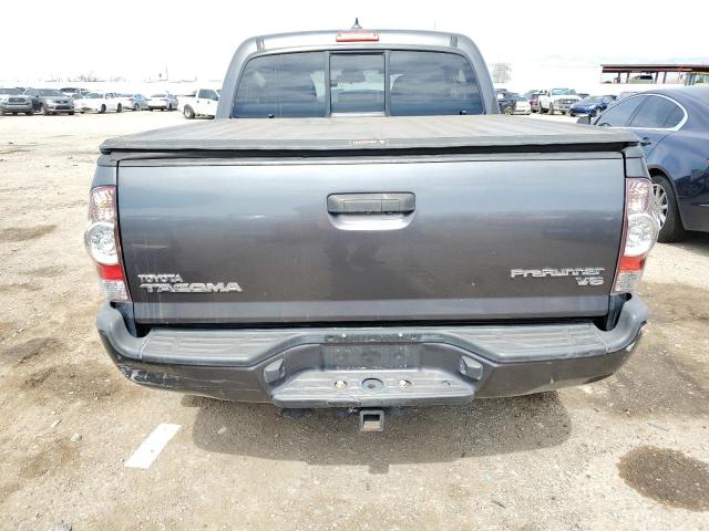 3TMJU4GNXFM191322 - 2015 TOYOTA TACOMA DOUBLE CAB PRERUNNER GRAY photo 6