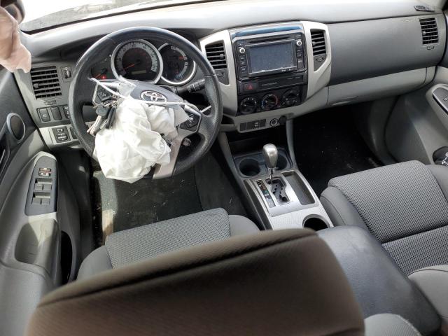 3TMJU4GNXFM191322 - 2015 TOYOTA TACOMA DOUBLE CAB PRERUNNER GRAY photo 8