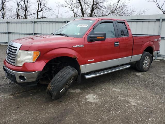 1FTFX1ET0CFB52831 - 2012 FORD F150 SUPER CAB RED photo 1