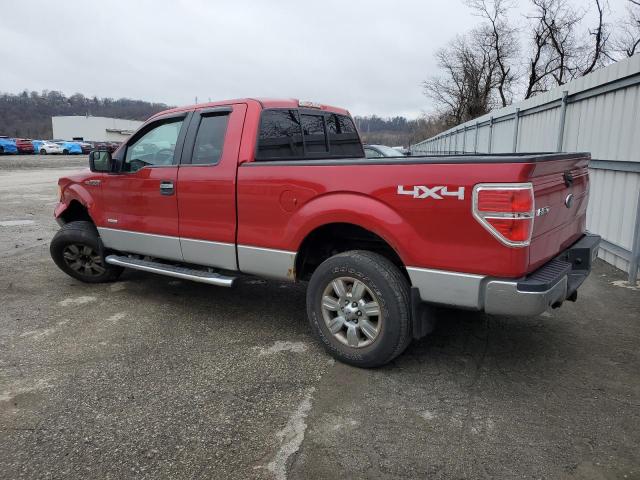 1FTFX1ET0CFB52831 - 2012 FORD F150 SUPER CAB RED photo 2